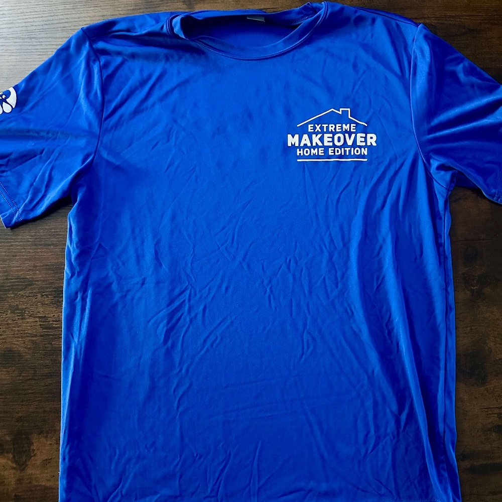 Extreme Home Makeover Home Edition T-shirt Unisex Large Tv show ABC rare find